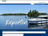 leboat.ch Webseite Vorschau