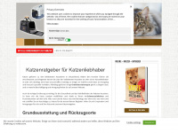 katzen-ratgeber.com Webseite Vorschau