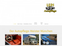 ledi-autopflege.de Webseite Vorschau