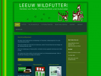 leeuw-wildfutter.de Webseite Vorschau