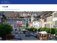 legalus.ch Webseite Vorschau