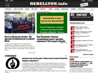 rebellyon.info Webseite Vorschau