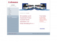 lehmannreisen.ch Webseite Vorschau