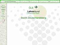 lehrerbund-dl.at Webseite Vorschau