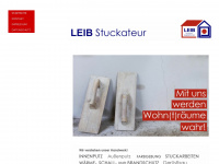 leib-stuckateur.de Webseite Vorschau