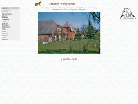 leibleins-ponyschule.de Webseite Vorschau