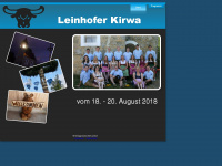 leinhof.de Webseite Vorschau