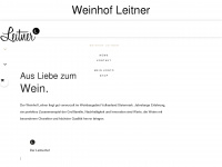 leitnerhof.at Webseite Vorschau