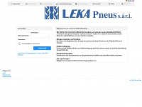leka-pneus-shop.lu Webseite Vorschau