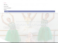 lekovic-ballettschule.de Webseite Vorschau