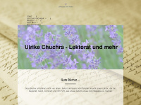 lektorat-chuchra.de Webseite Vorschau