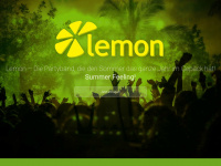 lemon-band.de Webseite Vorschau