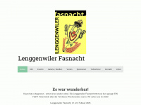 lenggenwilerfasnacht.ch Webseite Vorschau