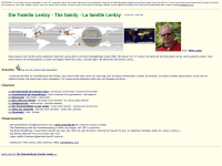 lentzy.de Webseite Vorschau