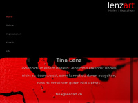 lenzart.ch Webseite Vorschau