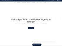 lenzdruck.ch Webseite Vorschau