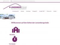 lenzenbergschule.de Webseite Vorschau