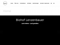 lenzenbauer.at Webseite Vorschau