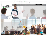 lenzing-stiftung.at Webseite Vorschau