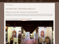 lenzkircher-uhren.de Webseite Vorschau