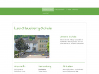 leo-stausberg-schule.de Webseite Vorschau