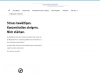 leonhardt-mhd.de Webseite Vorschau