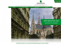 leonidas.at Webseite Vorschau