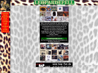 leopardefell.de Webseite Vorschau