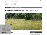 leotown.de Webseite Vorschau