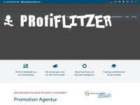 profiflitzer.de Webseite Vorschau