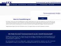 interlex.de Webseite Vorschau