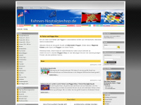 fahnen-nostalgieshop.de Webseite Vorschau