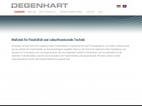 degenhart-systeme.de Webseite Vorschau