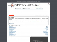les-installateurs-electriciens.ch Webseite Vorschau