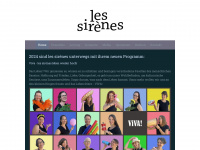 les-sirenes.ch Webseite Vorschau