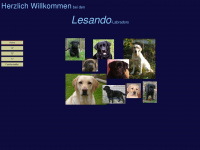 lesando-labradors.de Webseite Vorschau
