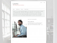 lesmo.de Webseite Vorschau