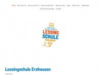 lessingschule-erzhausen.de Webseite Vorschau