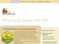 leupi-naturabeef.ch Webseite Vorschau