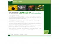 leutheusser-druck.de Webseite Vorschau
