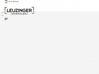 leuzinger-generalbau.ch Webseite Vorschau