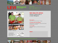 levisdorfmetzg.ch Webseite Vorschau
