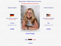liane-porger.de Webseite Vorschau