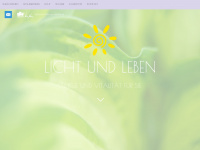 licht-leben.at Webseite Vorschau
