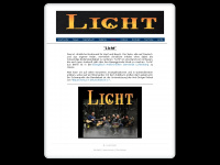 licht-music.de Webseite Vorschau