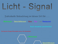 licht-signal.de Webseite Vorschau