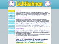 lichtbahnen.at Webseite Vorschau