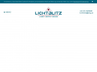 lichtblitz.at Webseite Vorschau