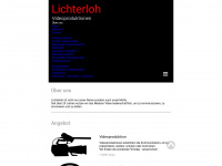 lichterloh.ch Webseite Vorschau
