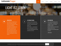 lichttechnik-prugger.at Webseite Vorschau